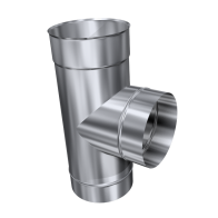Trójnik 90° żaroodporny MKSZ Invest MK ŻARY Ø 150mm gr.0,8mm