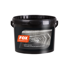 FOX BETON 10kg tynk dekoracyjny wapienny do wnętrz