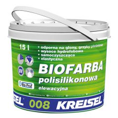 KREISEL farba polisilikonowa BIOFARBA 008, 15 l