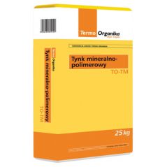 Tynk mineralno-polimerowy Termo Organika TO TM, 25kg