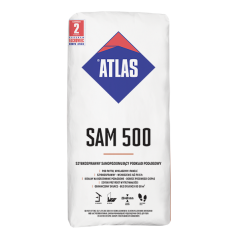 ATLAS SAM 500 20-60 mm 25kg samopoziomujący, szybkosprawny podkład podłogowy