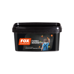 FOX FARBA MAGNETYCZNA 0,75l umożliwiająca mocowanie magnesów do ściany
