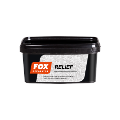 FOX RELIEF 4kg tynk do efektów przestrzennych