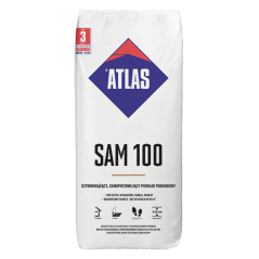 ATLAS SAM 100 - samopoziomująca masa szpachlowa, 5-30 mm, 25 kg