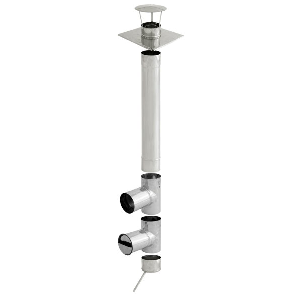 Wkład kominowy nierdzewny SPIROFLEX Ø 150mm
