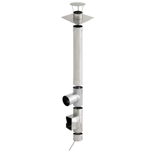 Wkład kominowy nierdzewny SPIROFLEX Ø 160mm