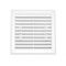 Kratka wentylacyjna uniwersalna 175x175 mm PVC