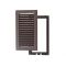 Kratka wentylacyjna uniwersalna 160x290 mm PVC z ramką