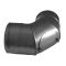 Kolano 90° z wyczystką KOMINUS KZS Ø 250mm gr.0,8mm